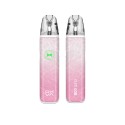 Oxva Xlim Go 2 Pod Mod pembe degrade desenli, şık elektronik sigara.