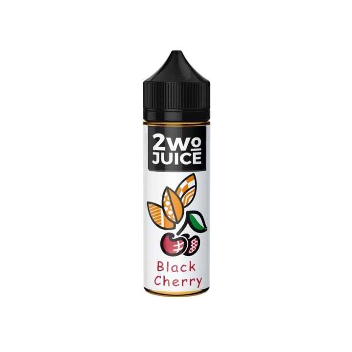 Two Juice Black Cherry E Likit, Beyaz Şişe, Meyveli Aroma