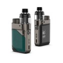 Vaporesso Swag PX80 Pod Mod yeşil ve karbon gri renk seçenekleri.