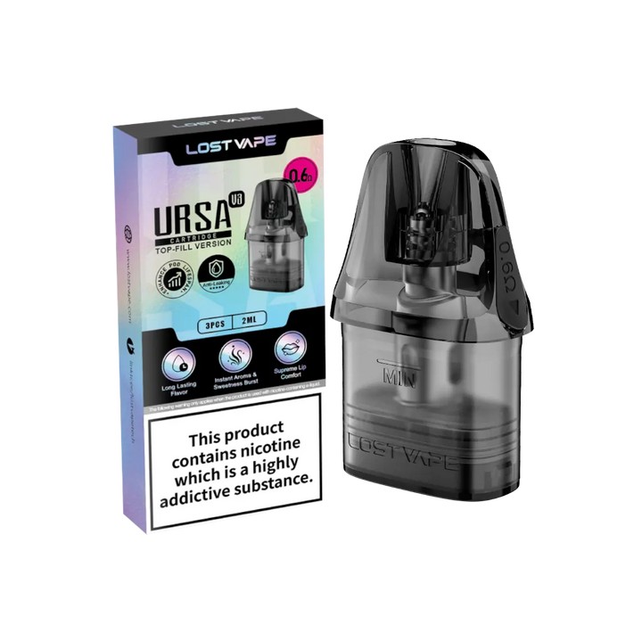 Lost Vape Ursa Nano V3 Kartuş→0.6 Ohm