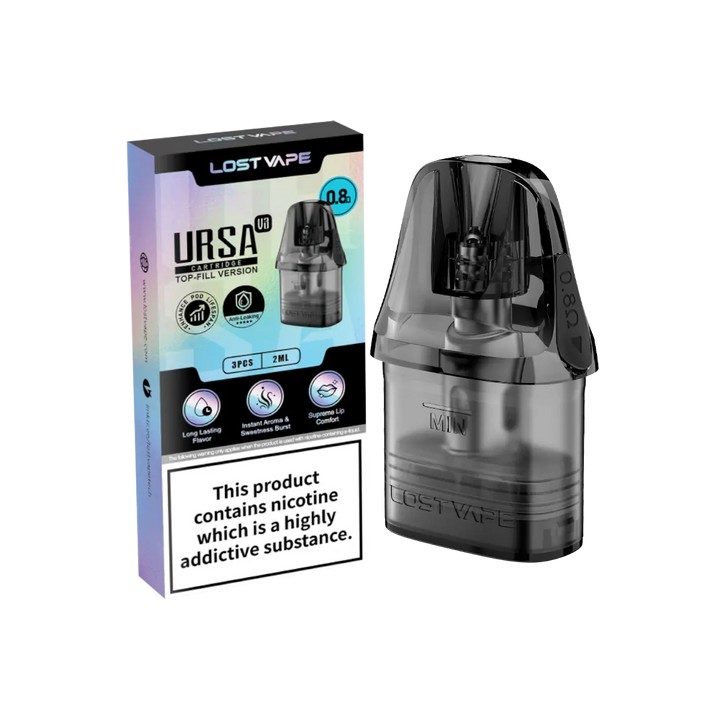 Lost Vape Ursa Nano V3 Kartuş→0.8 ohm