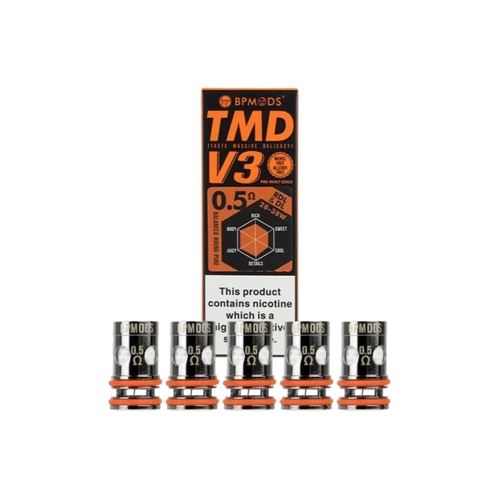 BP Mods TMD V3 Coil→0.5 Ohm