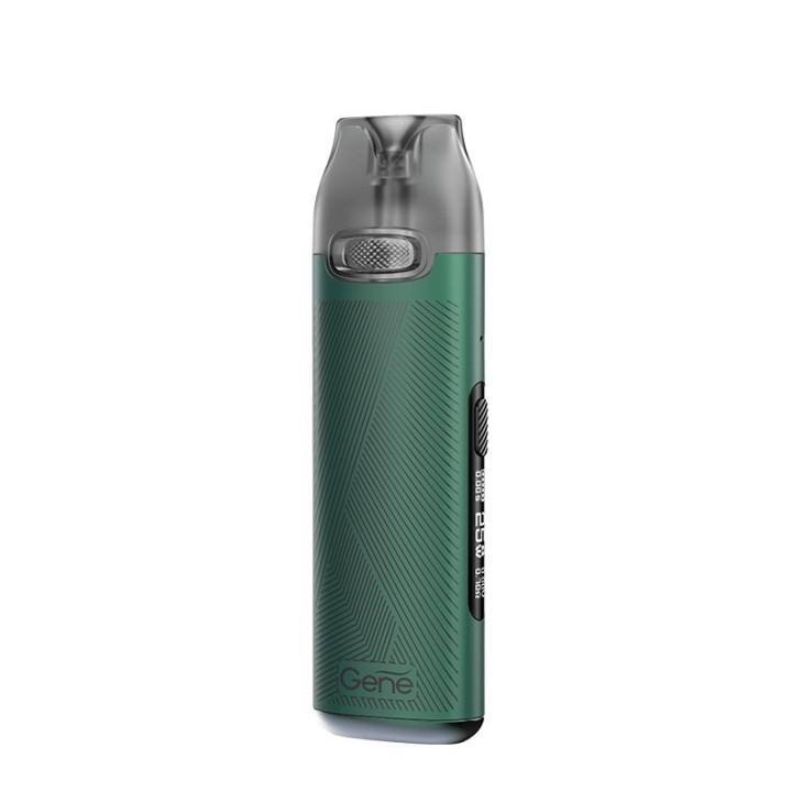 Voopoo V.THRU Pro Pod Mod yeşil, şık tasarım, dijital ekranlı.