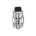 Geekvape Z SubOhm Atomizer Kartuş, gümüş renkli, cam tanklı yedek parça.