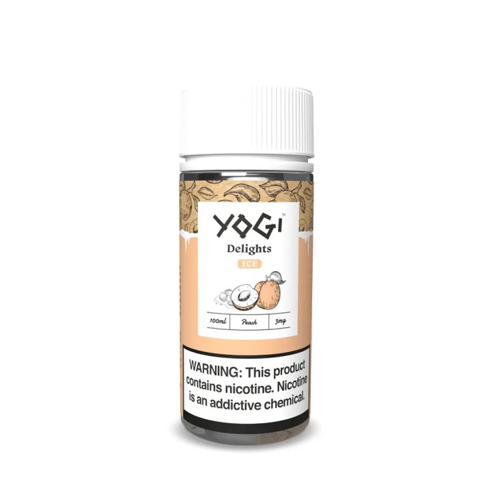 Yogi Delights Peach İce E Likit 100 ML→6MG