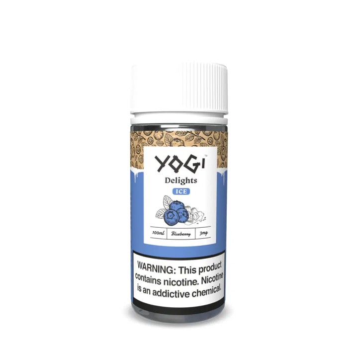 Yogi Delights Blueberry İce E Likit 100 ML→3MG