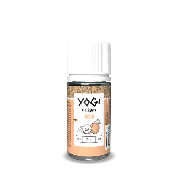 Yogi Delights Peach İce Salt Likit
