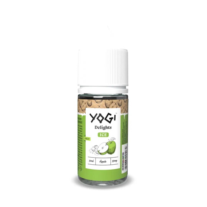 Yogi Delights Green Apple İce Salt Likit→35MG