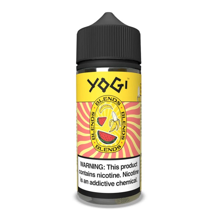 Yogi Blends Banana Watermelon İce E Likit 100 ML→3MG