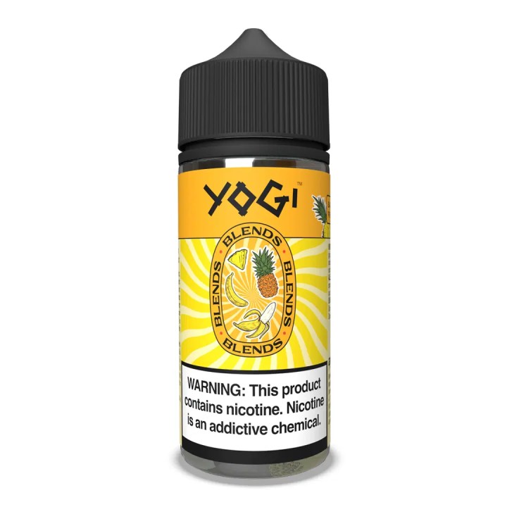 Yogi Blends Pineapple Banana İce E Likit 100 ML→3MG