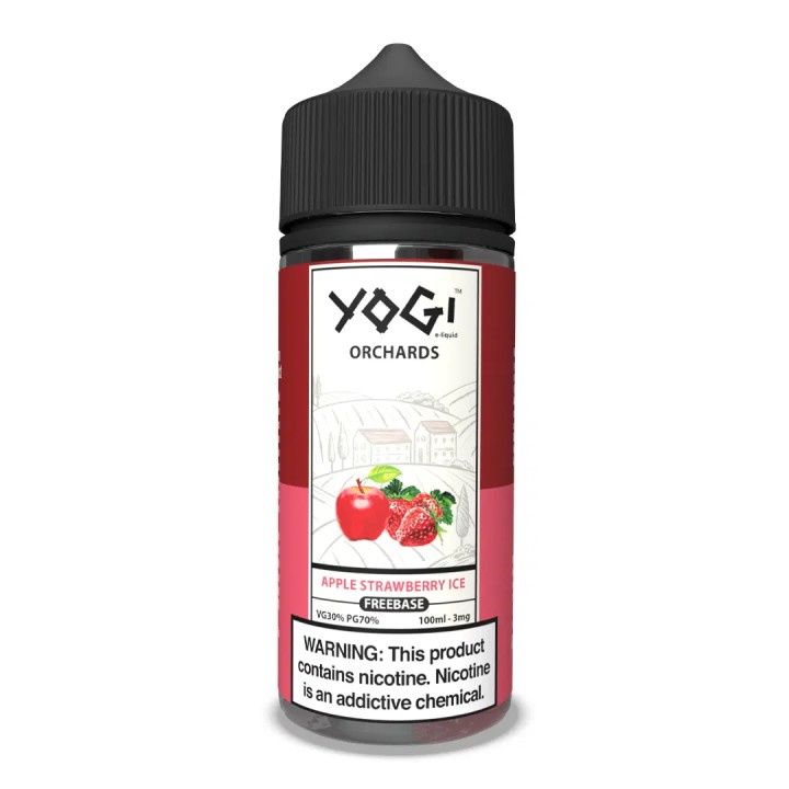 Yogi Orchards Apple Pink Guava İce E Likit 100 ML→3MG