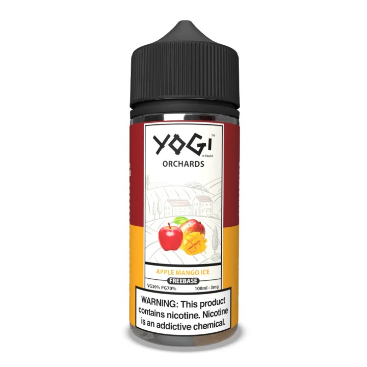 Yogi Orchards Apple Mango İce E Likit 100 ML→3MG