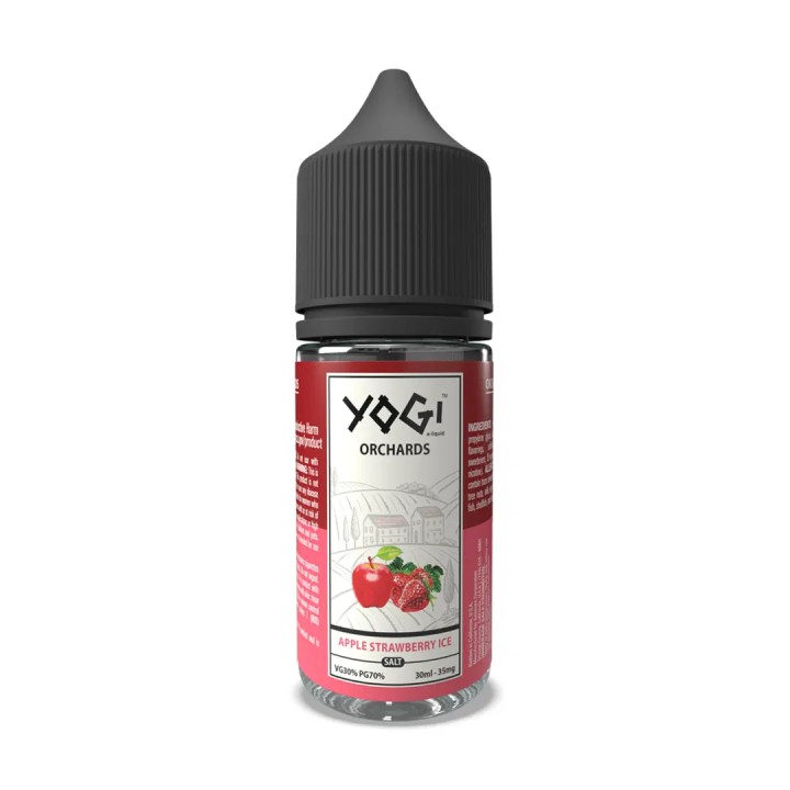 Yogi Orchards Apple Strawberry İce Salt Likit→20MG
