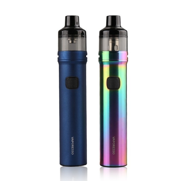 Vaporesso GTX GO 80 Pod Mod Mavi ve Rainbow renk seçenekleri