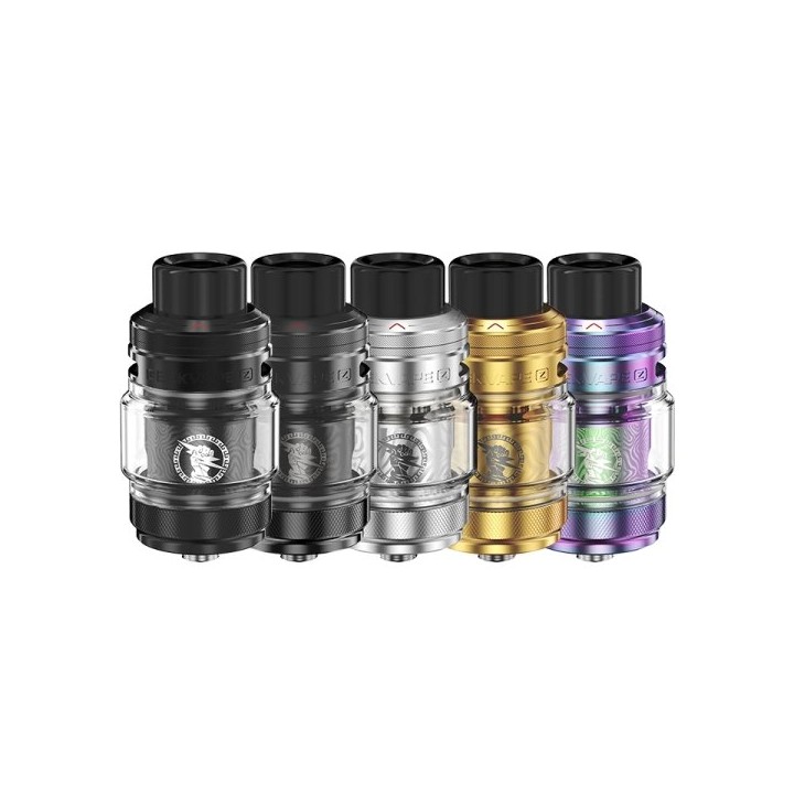Geekvape Z SubOhm Atomizer Kartuş renk seçenekleri (Siyah, Gümüş, Altın, Mor)