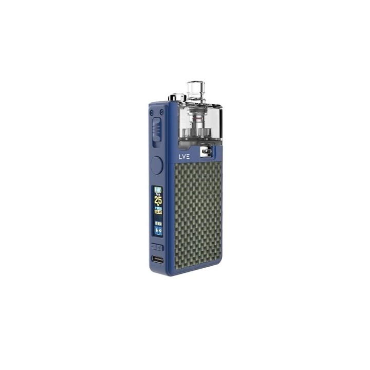 LVE Orion II Pro Mavi Pod Kit + RBA Karbon Fiber Kaplama