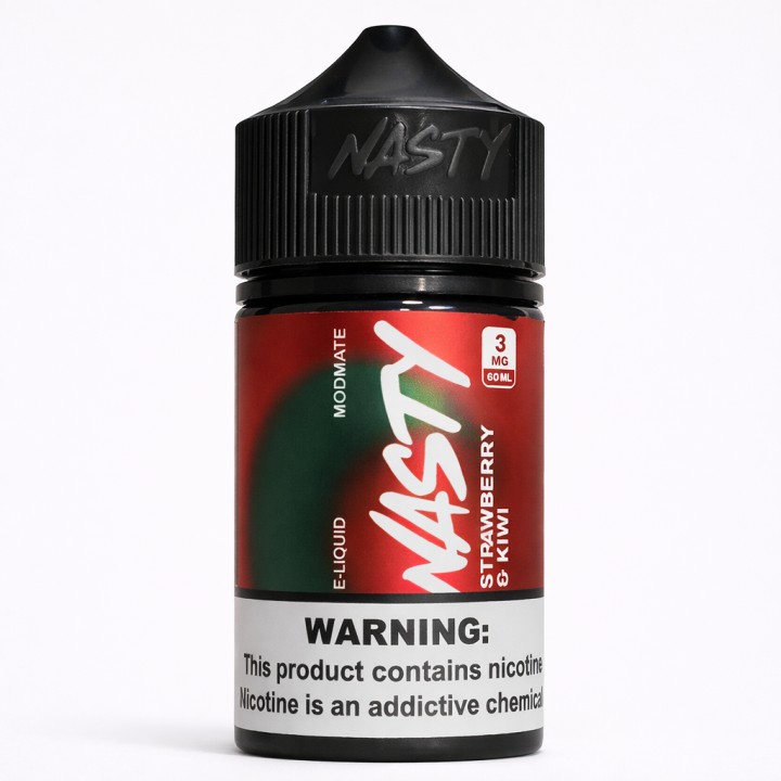 Nasty Strawberry Kiwi E Likit 60 ML→3MG
