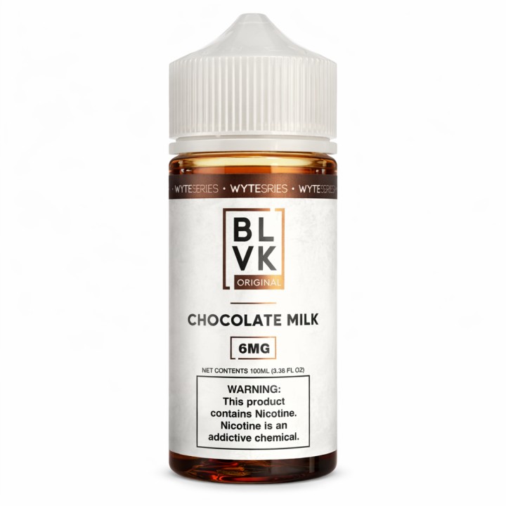 BLVK Original Chocolate Milk E Likit 100 ML→12MG