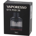 Vaporesso GTX GO 80 Kartuş (Pod 26) 5ml siyah ambalajlı görselleri.