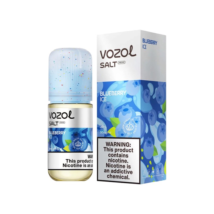 Vozol Blueberry Ice Salt Likit