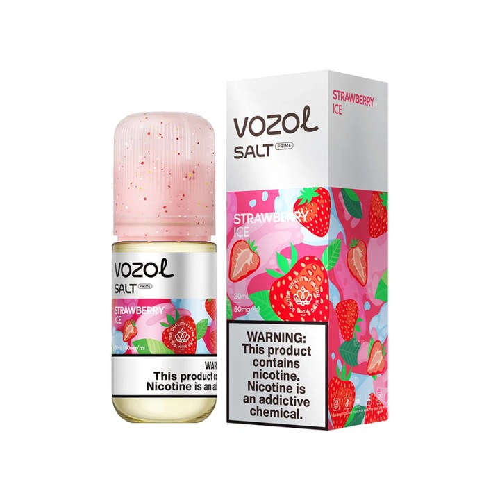 Vozol Strawberry Ice Salt Likit