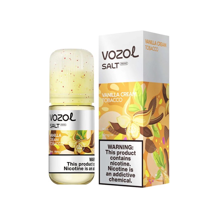 Vozol Vanilla Cream Tobacco Salt Likit