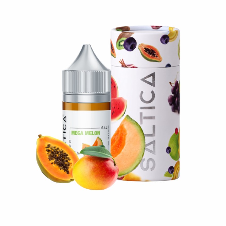 Saltica Mega Melon Salt Likit→35MG