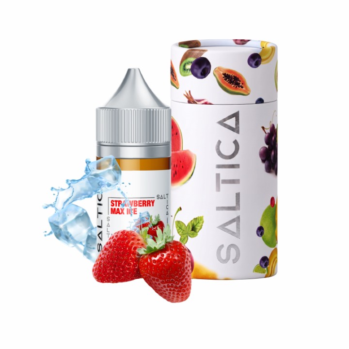 Saltica Strawberry Max Ice Salt Likit→35MG