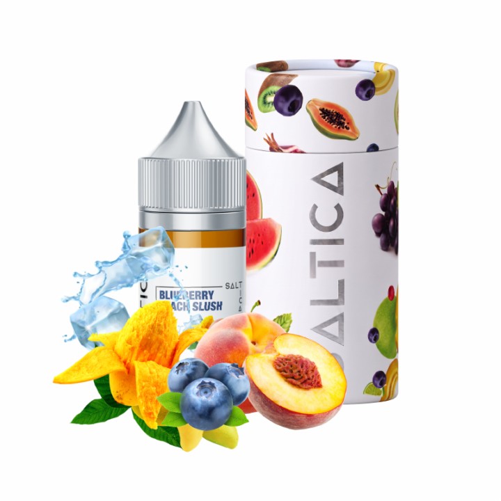 Saltica Blueberry Peach Slush Salt Likit