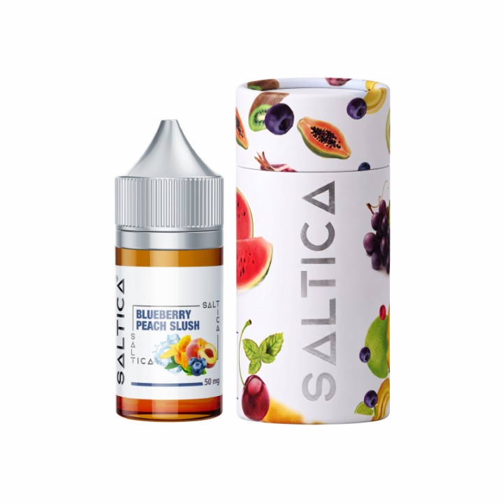 Saltica Blueberry Peach Slush Salt Likit→35MG