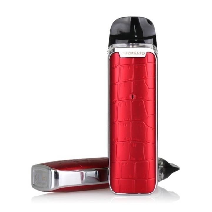 Vaporesso Luxe Q Kırmızı Deri Desenli Pod Mod Elektronik Sigara